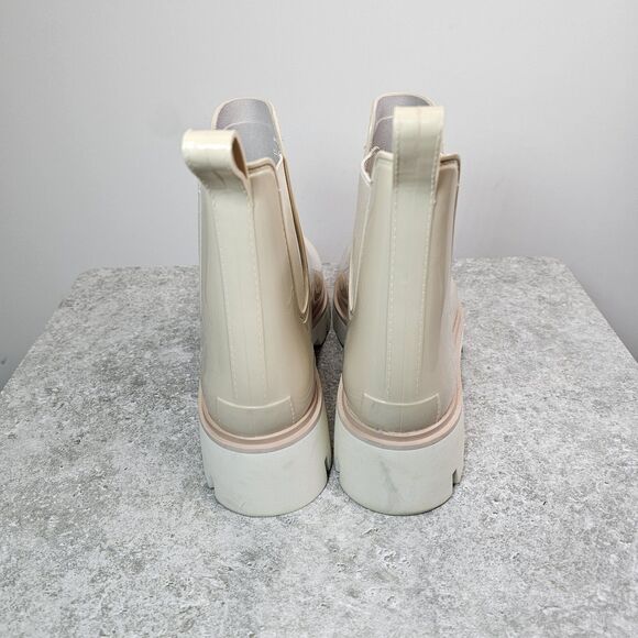 Dolce Vita Women’s Thundr 2 Rain Boots Ivory Size 10 - Picture 4 of 7